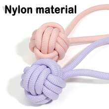 Pet Chew Toys - Durable Rope Knot Ball, Tug Of War Interactive Dog Toys, Pet Chewing Toys, Pet Training Supplies - Multicolor - View 13