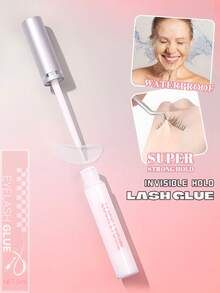 5ml Eyelash Glue, Clear And Firm After Drying, Suitable For Daily Use False Eyelashes, Convenient Travel Set - White - View 2