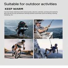 UV Protection Face Mask/Neck Gaiter UPF 50+ Reusable Sun Protection Mask Breathable Ice Silk Neck Guard For Golf, Hiking, Running, Cycling, Outdoor Sports, Summer Ear Loop Men's Sun Protection Mask Neck Guard Full Face UV Protection Ice Silk Cycling Fishing Outdoor Neck Gaiter Mask - Multiple Styles - View 10