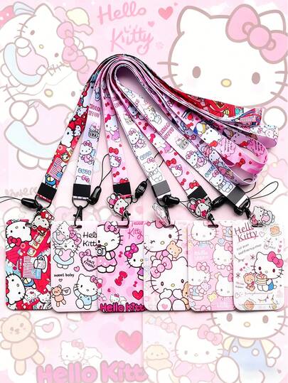 1 cái dây đeo thẻ bằng polyester, phù hợp để giữ thẻ ID, thẻ nhân viên và thẻ sinh viên, có dây đeo chống mất, chống trầy xước và chống mài mòn, tiện lợi mang theo khi đi học và đi làm