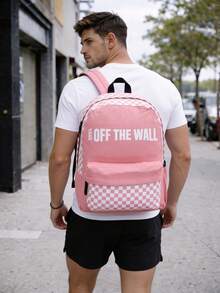 VANS Casual Backpack, Multiple Designs - Pink - View 9