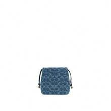 Coach Faye Series Classic Monogram Women Shoulder Crossbody Handbag CDE32IMTYV - Indigo Blue CDE32IMTYV - View 5
