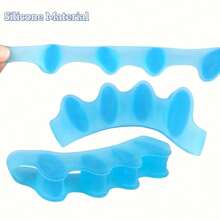 4pcs Silicone Toe Pads, Unisex, Soft Shock-Absorbing, Anti-Slip Anti-Friction, Lightweight Foot Cushions, Shoe Insoles - Toe Pads - View 7