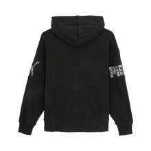 Puma 女款簡約百搭連帽套頭長袖針織運動衛衣 春秋款 68387001 - 黑色 - 查看 2