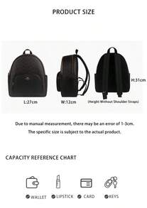 Ransel Wanita Coach Court Series Classic Monogram CZ176IMXAQ - Warna kayu walnut dengan hitam CZ176IMXAQ - View 11