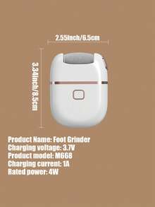 1 Set Removedor Eléctrico de Callos de los Pies, Lima Eléctrica para los Pies, Lima Electrónica para los Pies, Lima Electrónica Creativa para los Pies, Herramienta de Exfoliación Doméstica, Removedor Eléctrico de Callos de los Pies Recargable, Set Profesional de Cuidado de los Pies Removedor de Piel Muerta Masajeador de Pies, Regalo Perfecto - Multicolor - Ver 3