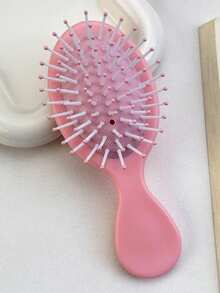 New Highly Attractive Small Portable Heart-Shaped Foldable Mirror Comb Mini Air Cushion Brush - Multicolor - View 7