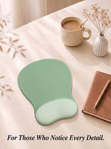 Comfort First Gel Wrist Rest Mouse Pad, Concave Design To Relieve Pain, Stable Non-Slip Base, Suitable For Office And Gaming Scene Decoration - View 2