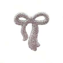 New Release Ceramic Clay Rhinestone Bow Car Interior Sticker Decor DIY Goddess Ins Perfect Gift - Multicolor - View 9