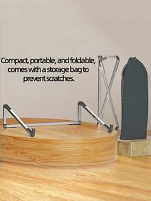 1pc Laptop Stand, Comes With Colorful Gift Box Packaging + Storage Bag, Foldable, Convenient Storage, Ergonomic Design, Suitable For Office, Home, Teachers, Nurses. Great Gift - A - View 5