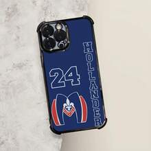 Funda para teléfono: 1 Heated Rivalry 81 24 Funda para teléfono con proceso de galvanoplastia, cubierta protectora con amortiguación reforzada y prevención de colisiones, adecuada para iPhone 17 16 15 14 13 Pro Max. - Negro - Ver 4