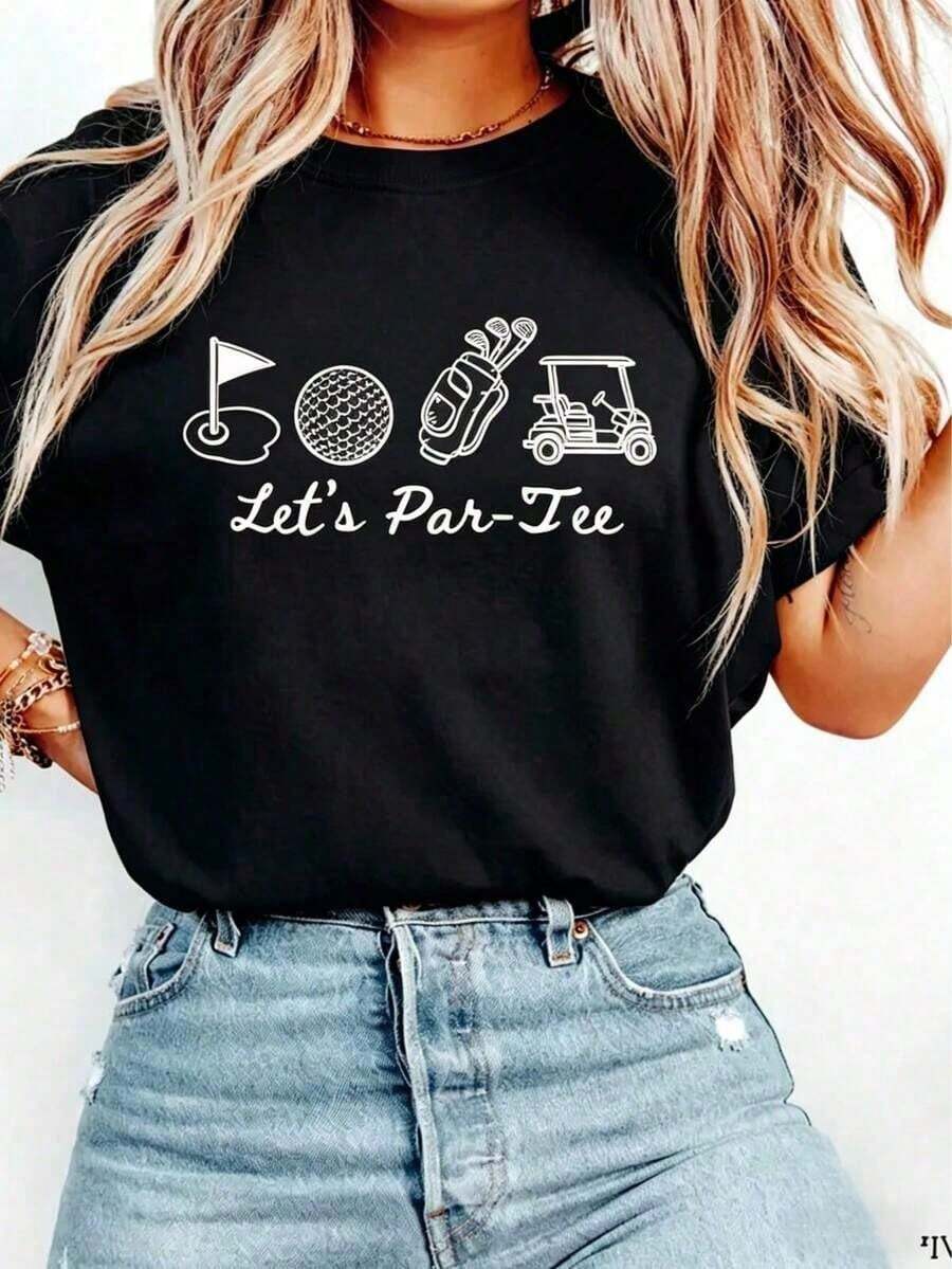n para mujer, vacaciones en la playa, vacaciones tropicales, atuendo de viaje, ropa de fiesta, tops para mujer, camisetas gráficas, tops verdes, tops amarillos, tops blancos, rosas y azules. - Negro - Ver 1