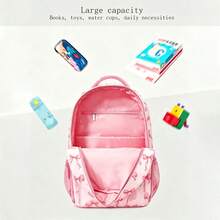 Student Backpack - Bowknot Print Design Backpack, Suitable For Teenagers And Middle School Students, Best Gift For Back To School Season - Multicolor - View 6