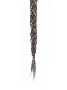 2pcs Of Synthetic Braided Ponytail Extensions, 16 Inches Long, With Elastic Band, Suitable For Women's Everyday Wear And Parties. - Multicolor - View 6