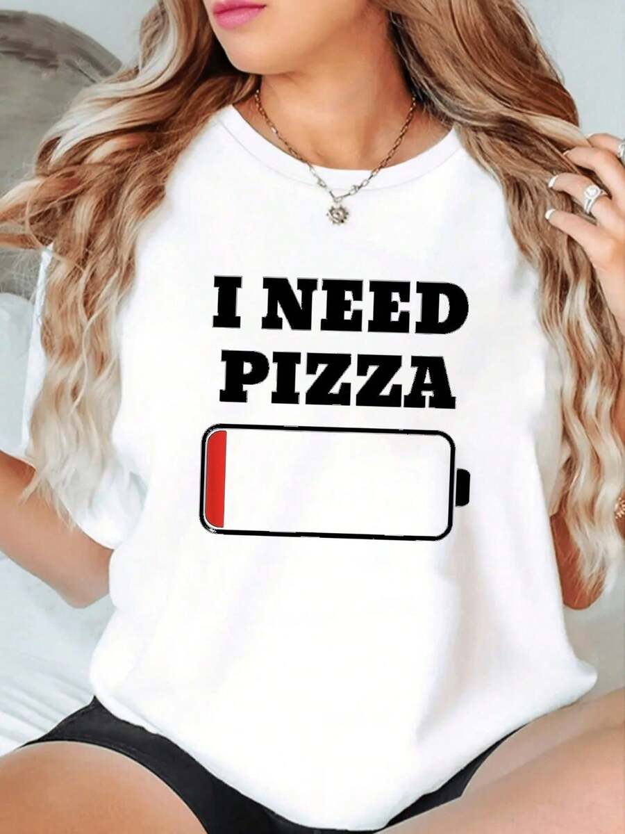 Women's Ice Cream Print T-Shirt - White 3 - View 1
