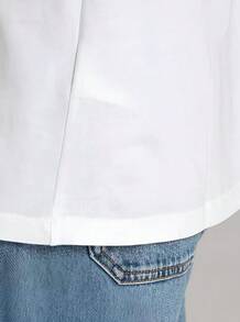 Timberland Men's Outdoor Casual Breathable Round Neck Printed Short Sleeve T-Shirt - White - View 7
