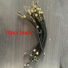 10pcs Random Color Heavy Duty Elastic Bands With Metal Hooks Outdoor Tent Storage Hooks Straps - Elastic Tear-Resistant Fasteners, Suitable For Tents, Bicycles, Camping Gear And Bundling Items - Ideal Choice For Home, Outdoor And Warehouse Use; Durable Material, Reinforced Rope Design, Perfect Organization For Outdoor Enthusiasts - Multicolor - View 14