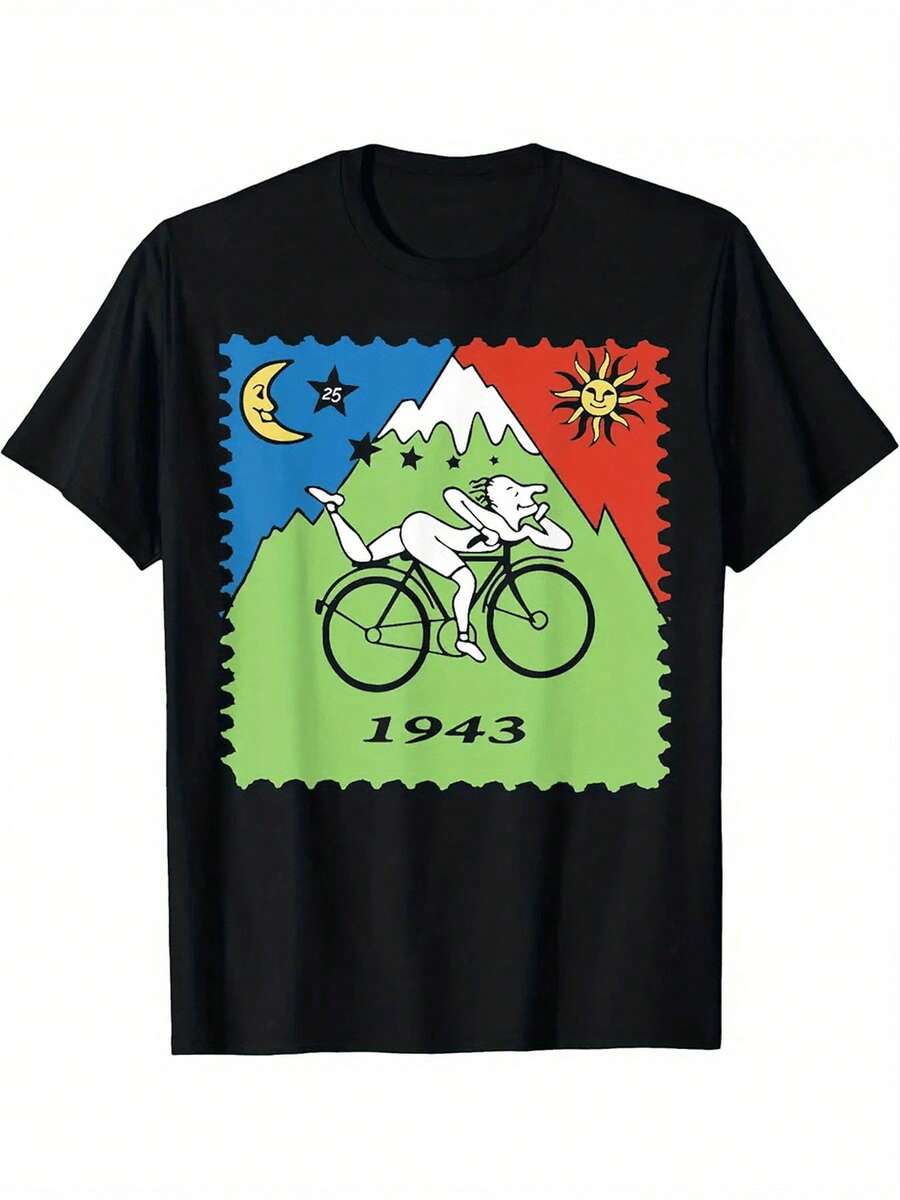 Men T-Shirts - Black - View 1