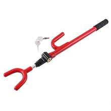Universal Twin Hook Steering Wheel Lock The Club Heavy Duty Anti-Theft Car Security Lock Anti Cut Saw Resistant Vehicle Safety Device With 2 Keys Fit Cars Utes 4WD SUV Light Trucks Camper Caravan - 查看 2