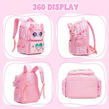 Girls Backpack Set With Lunch Box And Pencil Case 3PCS School Bag For Class Trips And Back To School - 227 Girls' Backpack - View 5