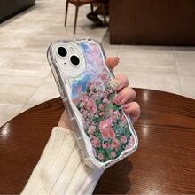 1 Funda para  de TPU Suave, Diseño de Bordes Ondulados Estilo Crema, Marco Curvo 3D, Protección de Cámara, Antigolpes, Resistente al Desgaste, Diseño Premium, Compatible con la Serie . MXNYBLK611 - NYBL-TM-MXNYBLK611 - Ver 2