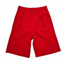 Pantalones de Traje para Mujer, Estilo Casual Europeo y Americano, Color Sólido, Corte Holgado, Moda Sencilla, Novedad 2026 - Verde - Ver 9