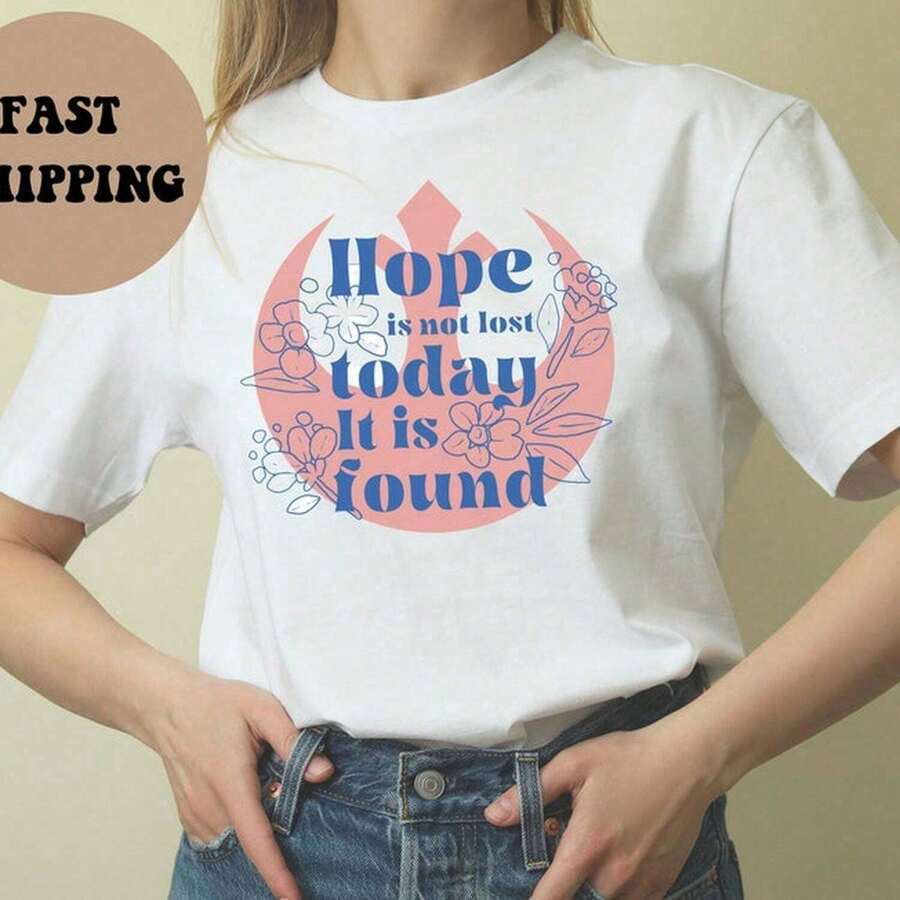 Remera Estampado Tipografía Floral Manga Corta Casual Estilo Retro Vintage Juvenil Moda Streetwear Alternativo Verano Uso Diario - Blanco - Ver 1