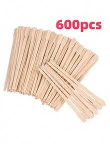 2000/1000/800/600/500/400/300/200/100支裝木製蜜蠟棒，一次性除毛塗抹棒，適用於眉毛、唇部與鼻部，美髮沙龍用品與配件，適合美髮沙龍與美容旅行必需品 - 彩色 - 查看 18