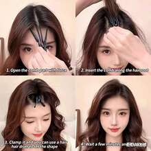 1/4pcs Hair Volumizing Clip For Roots Natural Fluffy Hair Root Lifting Clips Duckbill Styling Clips High Crown Hair Tools For Women Flat Hair Solution - Multicolor - View 3