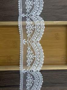 1/5 Yard Vintage Style Lace Trim, 5.5cm Wide, Suitable For DIY Clothing, Home Decor, Beginner Sewing, Wedding Dress Decoration, Formal Wear Decoration, Hand Sewing And Curtain Decoration - Multicolor - View 10