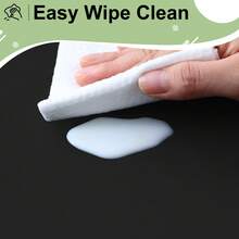 1/3/6/10入波點一次性桌布 54 X 108 英吋防水塑料長方形桌布,黑色底金色波點,適合野餐、生日、派對、返校季 - 金點黑底 - 查看 5