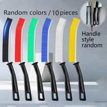 5pcs Crevice Cleaning Brush Set, Small Cleaning Brush, Grout Cleaning Brush, Toilet Brush, Shower Tile Brush, Narrow Crevice Cleaning Tools, Suitable For Home Bathroom And Kitchen Use - A - View 19