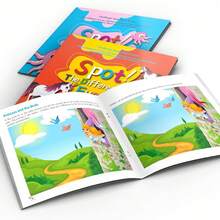 Find The Differences Puzzle Buch – Vergleichen & Suchen Spiele, unterhaltsame illustrierte Szenen, verbessert Aufmerksamkeit, Detailwahrnehmung und Logikfähigkeiten - Finde die Unterschiede! - Übersicht 5