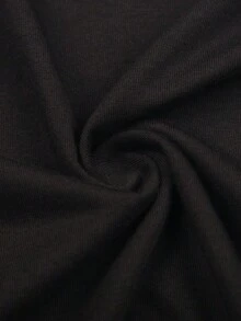 Puma Men's Essentials Short Sleeve Knit Collarless T-Shirt 68894861 - Black - View 4