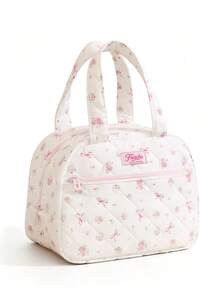 Bolsa de almuerzo aislada con lunares retro de moda, bolsa térmica elegante y minimalista a prueba de fugas, bolsa enfriadora aislada reutilizable de gran capacidad, adecuada para trabajo, escuela, picnic y viajes a parques temáticos, regalo de vuelta a la escuela en otoño, regalo de Navidad, regalo del Día de San Valentín - Multicolor - Ver 14