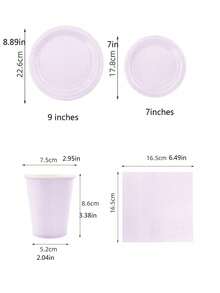Disposable Table Covers - Berwarna merah muda - View 12
