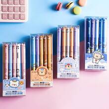 34pcs Set [4 Pens + 30 Refills] / 24pcs Set [4 Pens + 20 Refills] Erasable Gel Pen Set 0.5mm Fine Tip, Stationery Back To School, First Day Of School - Multicolor - View 5