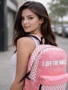 VANS Casual Backpack, Multiple Designs - Pink - View 3