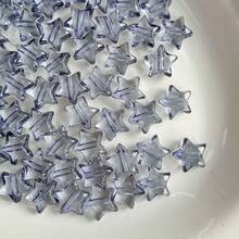 120pcs Multi-Color Transparent Five-Pointed Star Acrylic Beads, Loose Star Beads For Diy Bracelets, Necklaces, Earrings And Hair Accessories Handmade Crafts - Multicolor - View 14