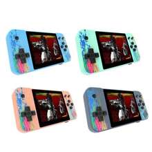 Handheld Console Dual Built-In 800 In 1 Fc Classic Arcade Retro Retro Macaron 35 "Horizontal Screen - Grey - View 4