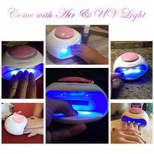 TOUCHBeauty UV LED 美甲燈,2合1 UV光快速美甲烘乾附風扇,適用於固化所有凝膠指甲油,專業美甲工具 - 白色 - 查看 5