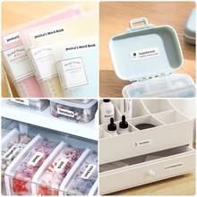 Niimbot Label Sticker 8-15mm Mini Portable White Waterproof Anti-Oil Thermal Label Adhesive Label For Home/Commerical Compatible D110/D11/P15/ Mini Portable Label Maker For Barcode Price Tag Jar Labeling - View 4