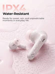 havit ANC 無線運動入耳式/半入耳式耳機，ENC 降噪，觸控操作，HiFi 立體聲，附麥克風，兼容 iPhone/Samsung/Huawei/Xiaomi，粉紅色 TW982 PRO - 粉色 - 查看 8