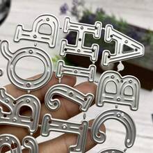 Metal Cutting Dies 26 Letters + 10 Numbers Die Cutting Sheets, For Card Making, DIY Scrapbooking Photo Album, Embossed Paper Card Decoration Templates - Silver-white - View 6