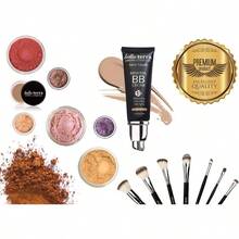Professional Face Brush Foundation Contour Blending Powder Concealer Brush Kabuki Large Oval Brush Synthetic Fibers, - Negro - Ver 6