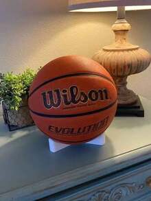 1pc Basketball Storage Rack, Home Floor-Standing Ball Holder, Living Room Bedroom Sports Equipment Storage Display Rack, Triangle Stable Basketball Stand - View 4