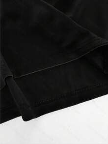 Men's Casual Sports T-Shirt, New Model - Black - View 3