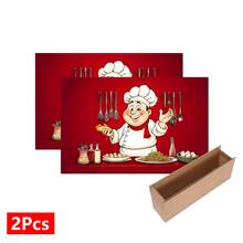 1pc, Home Decor, Chef Pattern Printed Dish Drying Mat, Espresso Machine Countertop Absorbent Mat, Sink Drainage Mat, Soft Faucet Absorbent Mat, Sink Cup Mat, Kitchen Supplies, Bathroom Supplies - Multicolor - View 16