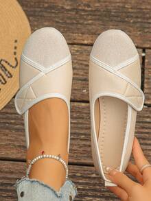 Beige Lychee Pattern With Beige Velvet