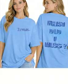 Drake Iceman | 'What Did I Miss?' Design - Casual Gift, Everyday Wear,  Fashion, Fun Statement Tee,Summer T Shirts,Tops For Women - White - View 3
